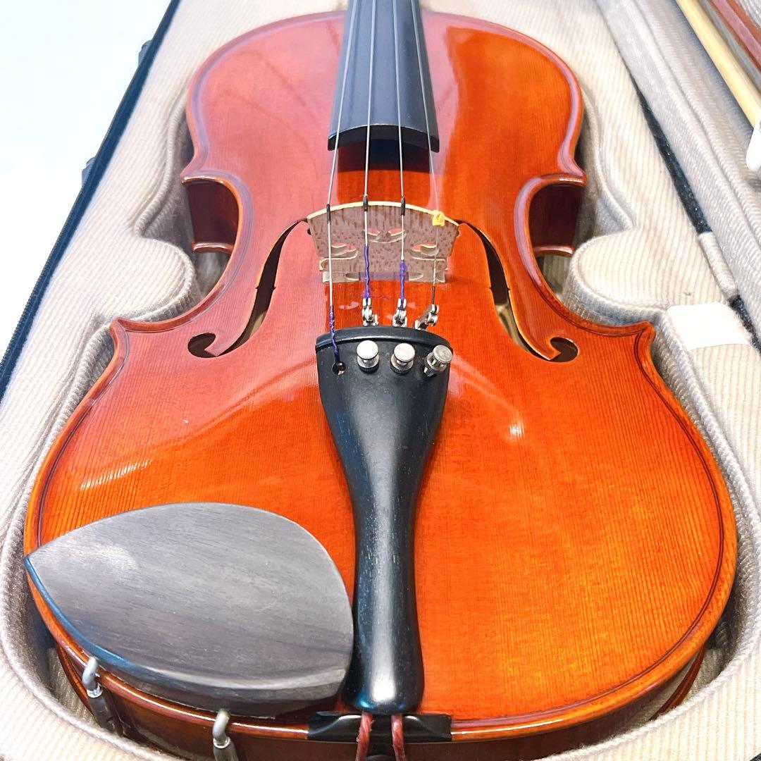 【極美品】SUZUKI NO.540 4/4 バイオリン　1973年　スズキ虎杢