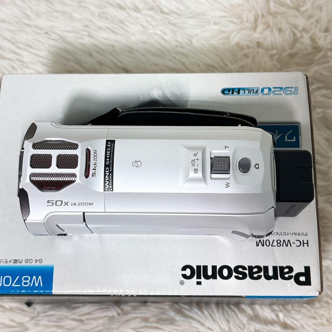 ✨美品✨ パナソニック デジタルハイビジョン ビデオカメラ HC-W870M