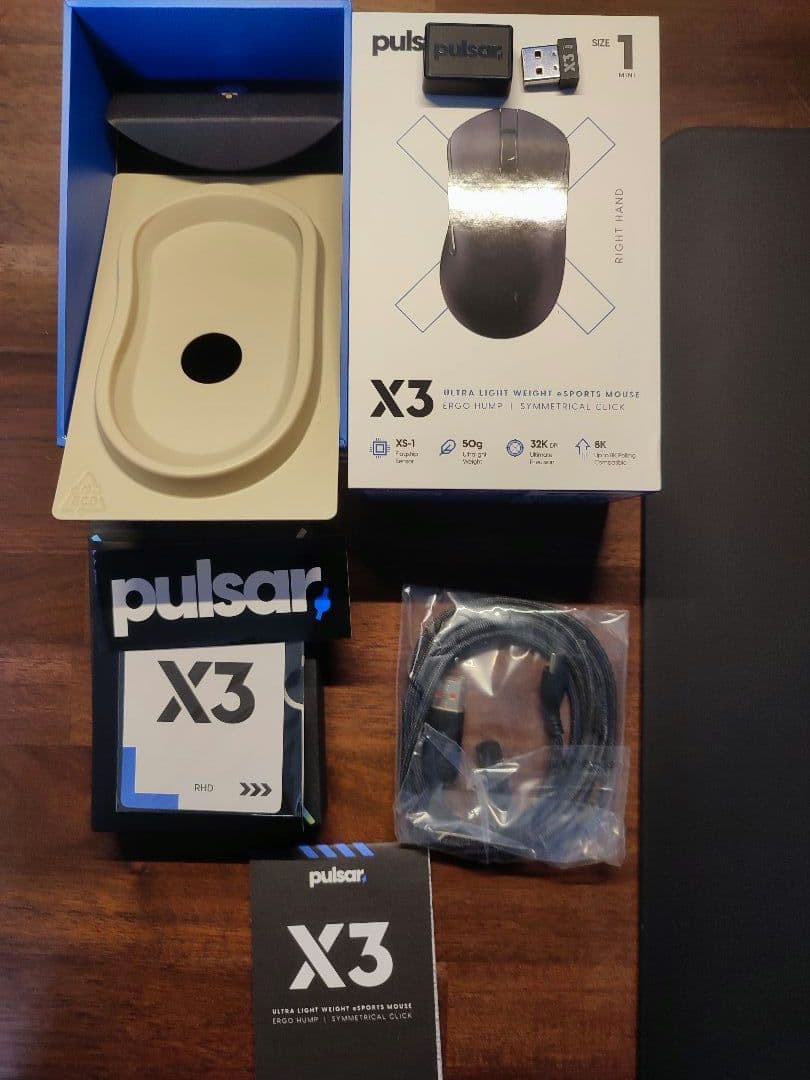 マウス・トラックボール Pulsar x3 mini