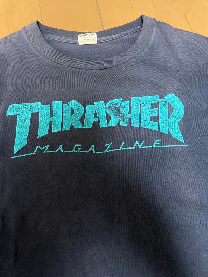 80s USA製 Magazine ロング Tシャツ