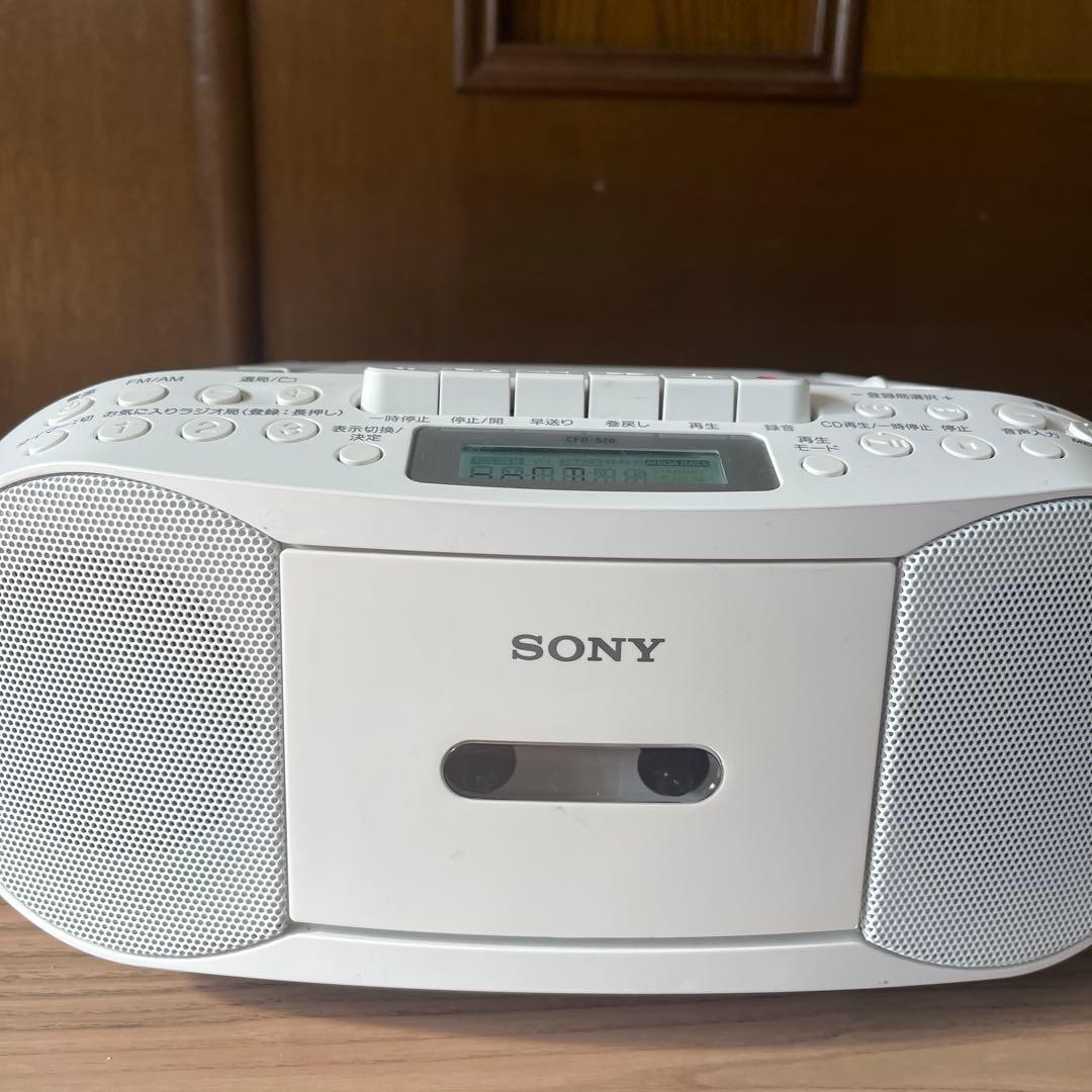 SONY CFD-S70 ポータブルCDプレーヤー