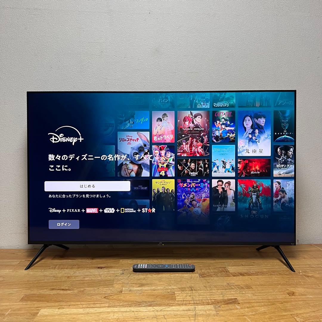 JVC 65V型 4K 液晶テレビ JL-65YS10 Fire TV 25年製