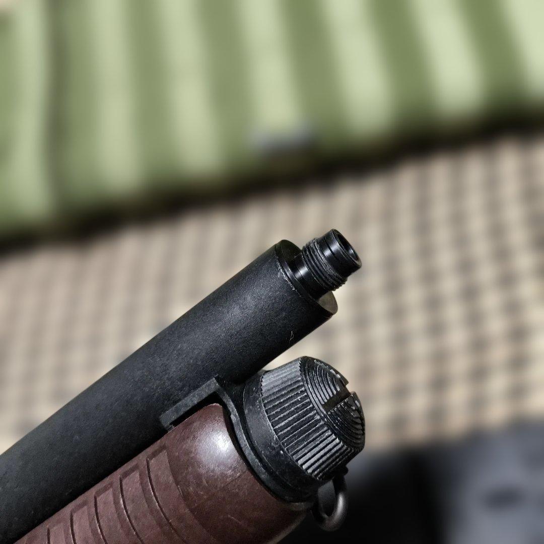 1 マルゼン製　CA870　エアーコッキングショットガン　サイレンサーホルスター