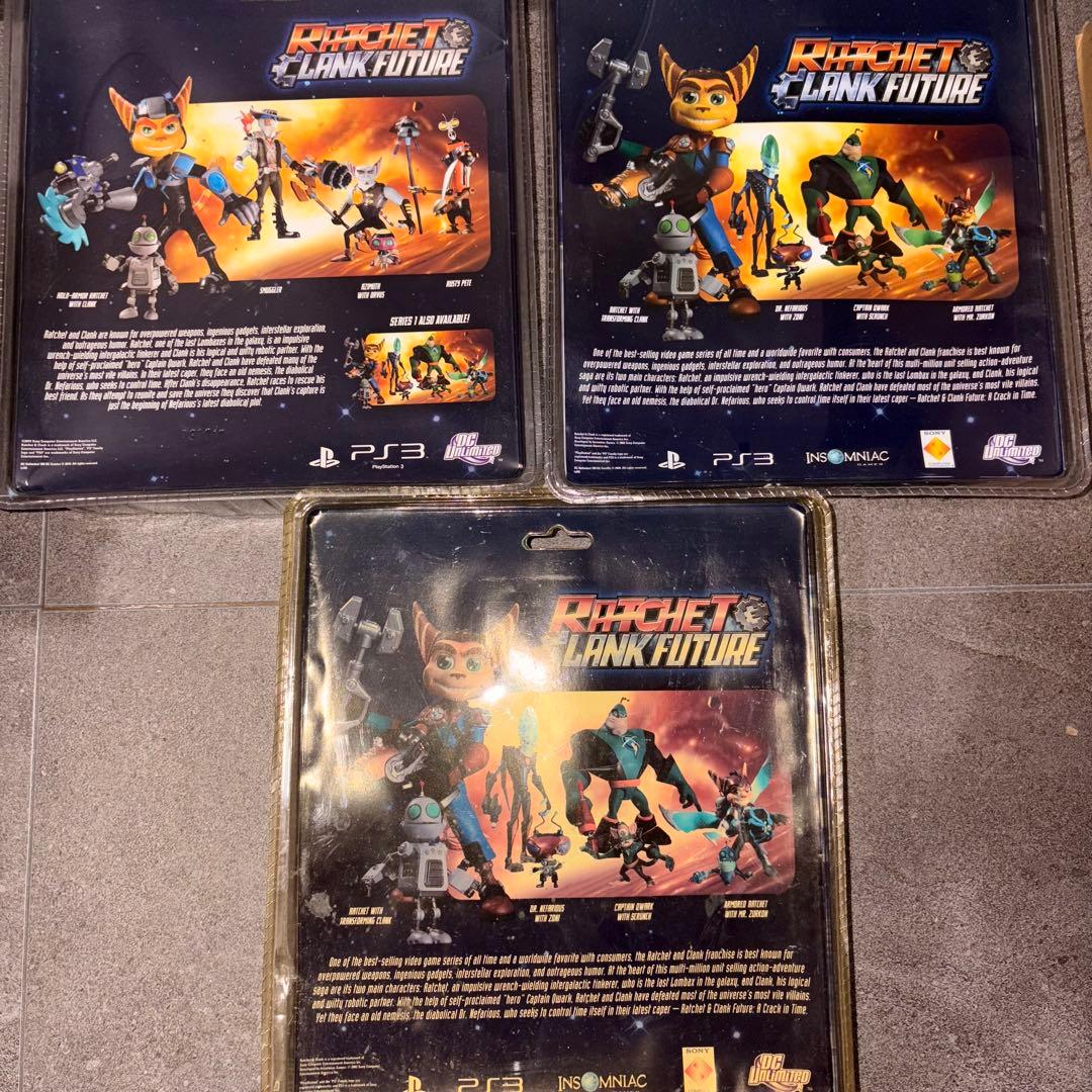 ラチェクラ ラチェット＆クランク Ratchet & Clank フィギュア