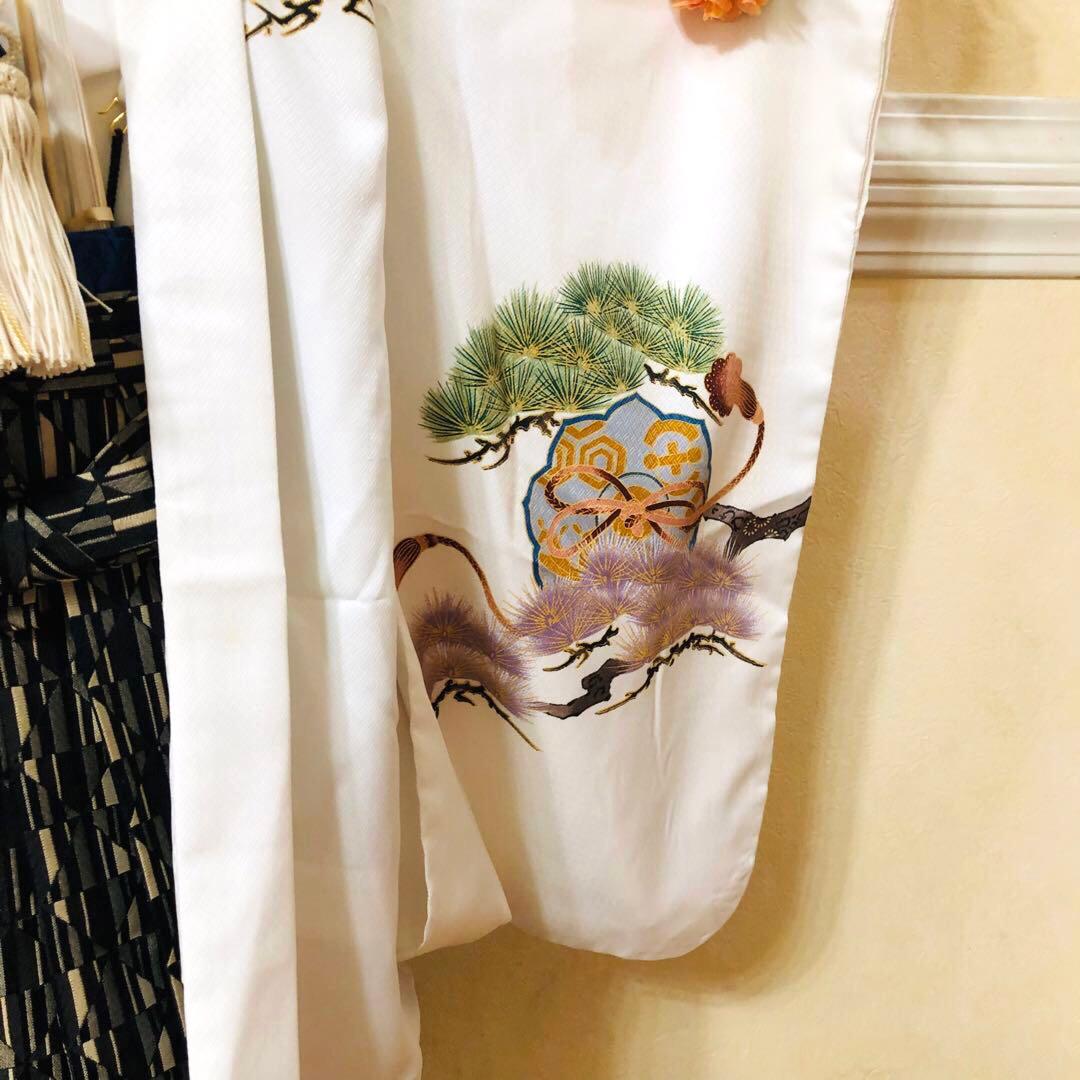 七五三　男の子‼️着物・羽織・袴⭐︎完全フルセット⭐︎鷹金彩煌びやか極めてる銘品