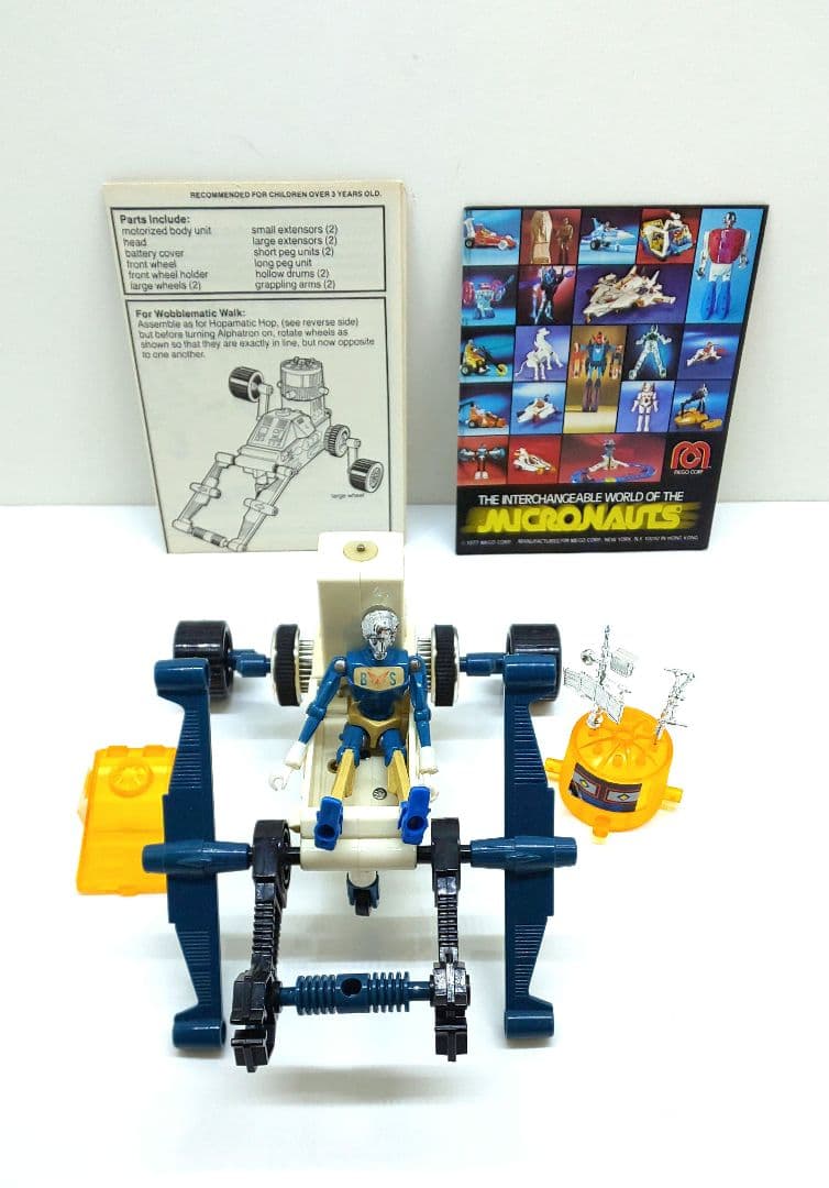 micronauts★ミクロマン☆★AlphaTRON✨タカラ/MEGO