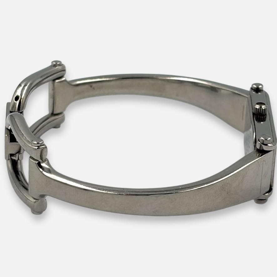 希少✨GUCCI 1500L シルバー バングルウォッチ 腕時計 レディース