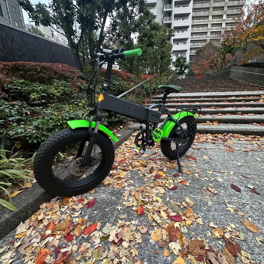 ShengmiloMX21電動アシスト MATE.仕様バッテリー新品走行257k