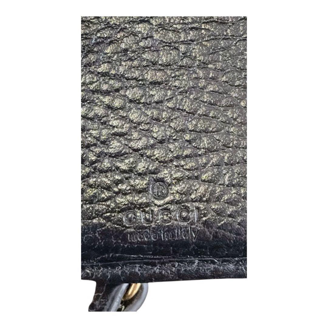 グッチ GUCCI GGマーモント コンパクトウォレットミニ　三つ折り財布レザー