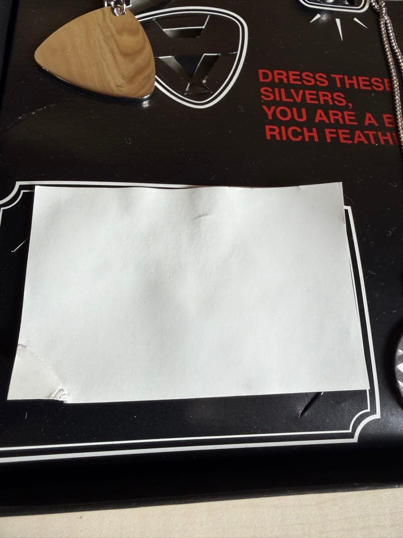 B'z シルバーコレクション ネックレスセット 完全限定版