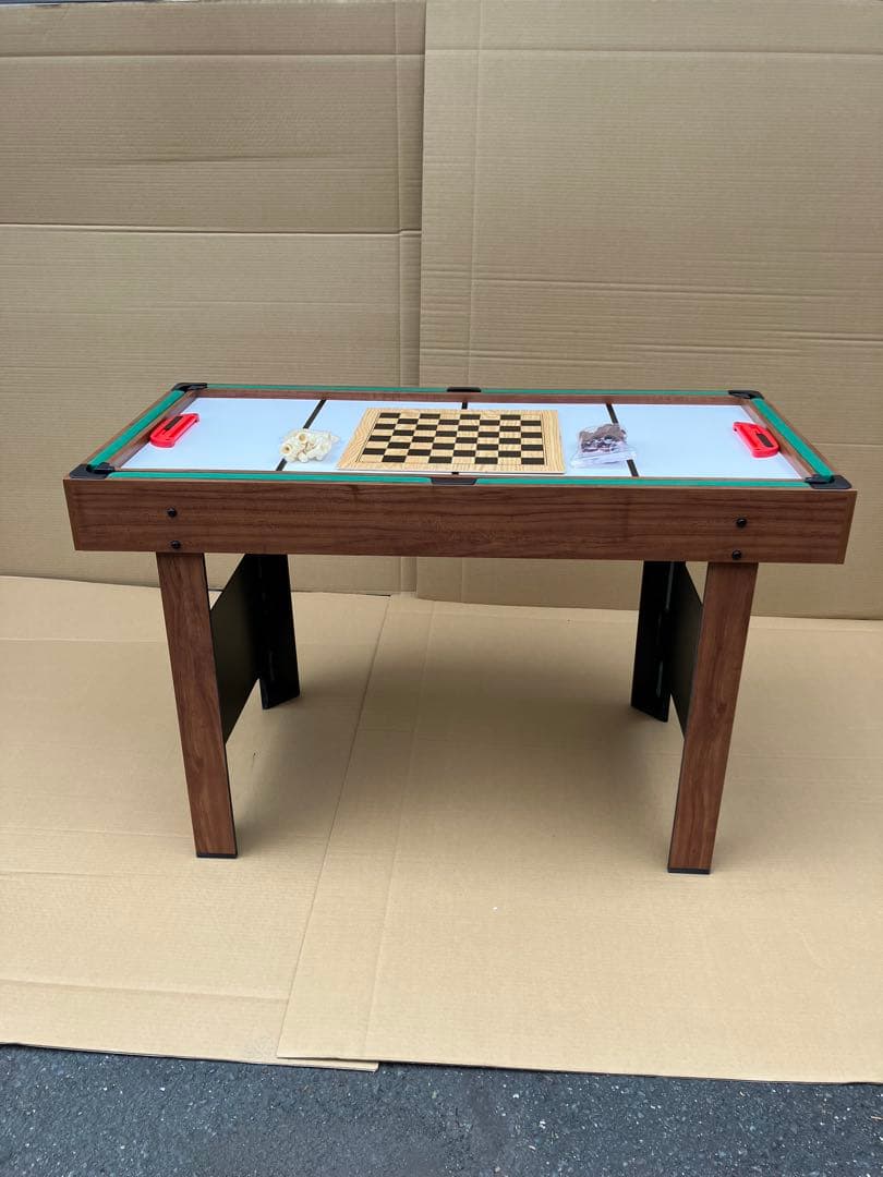 多目的ゲームテーブル、ホッケー、卓球台、ビリヤード台、チェス、バックギャモン