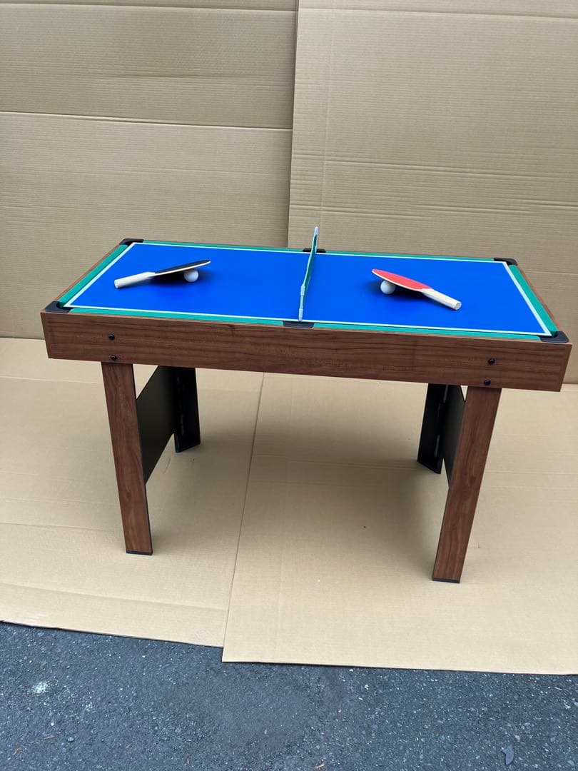 多目的ゲームテーブル、ホッケー、卓球台、ビリヤード台、チェス、バックギャモン