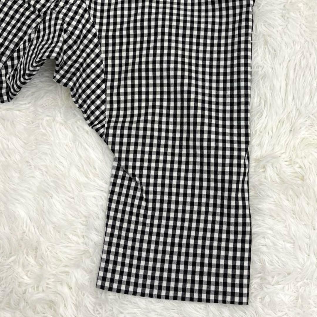 【美品】ガンリュウ・サルエルパンツ・ショートパンツ・ギンガムチェック・14SS