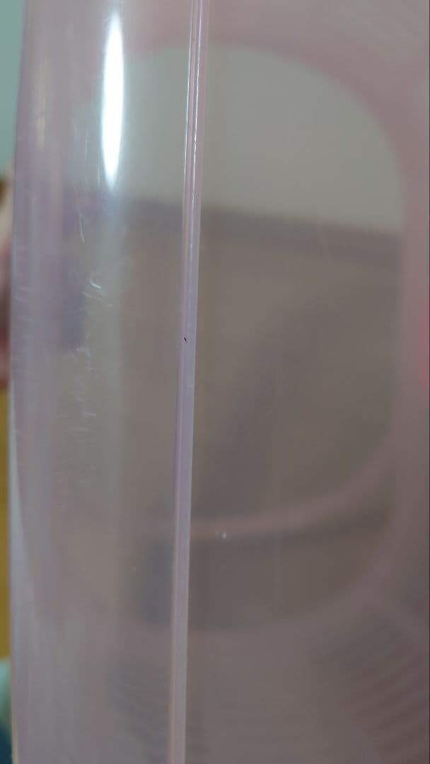 セット ハローキティ ランドリーバスケット　マグネットバスケット　クリアピンク