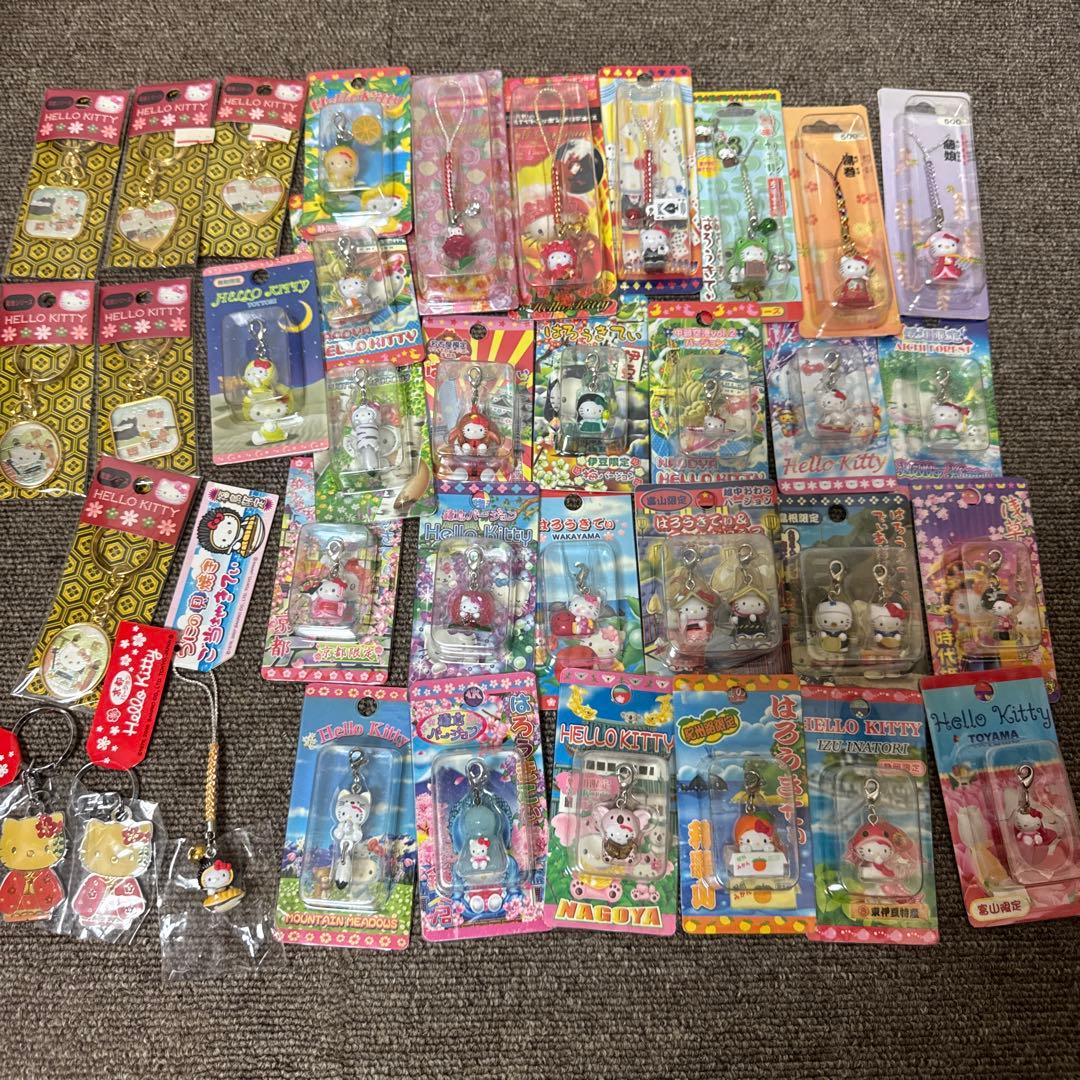 ハローキティ ストラップ キーホルダー 根付け グッズ 36個 まとめ