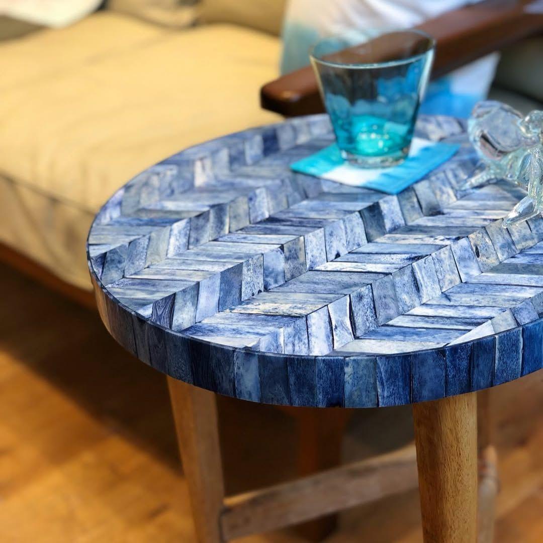 wtw ヘリンボーン サイドテーブル サイドスタンド 西海岸 ロンハーマン