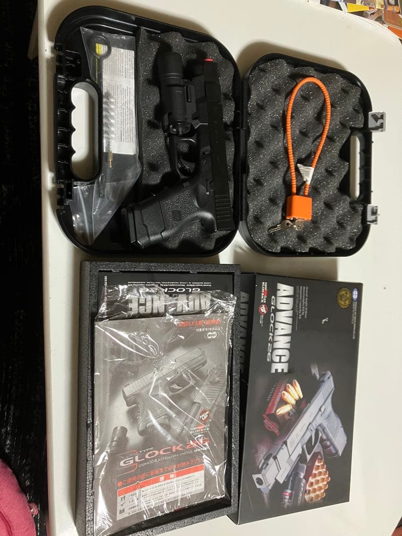 値下げ GLOCK26アドバンス　ガスガン他