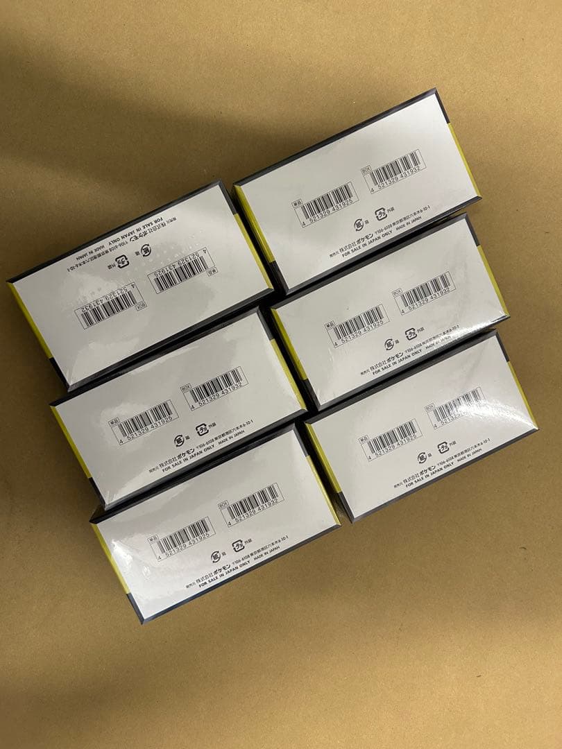 ポケモンカードゲーム メガドリームex 6BOX新品未開封　シュリンクあり