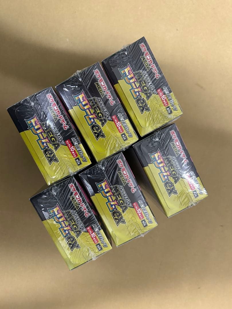 ポケモンカードゲーム メガドリームex 6BOX新品未開封　シュリンクあり