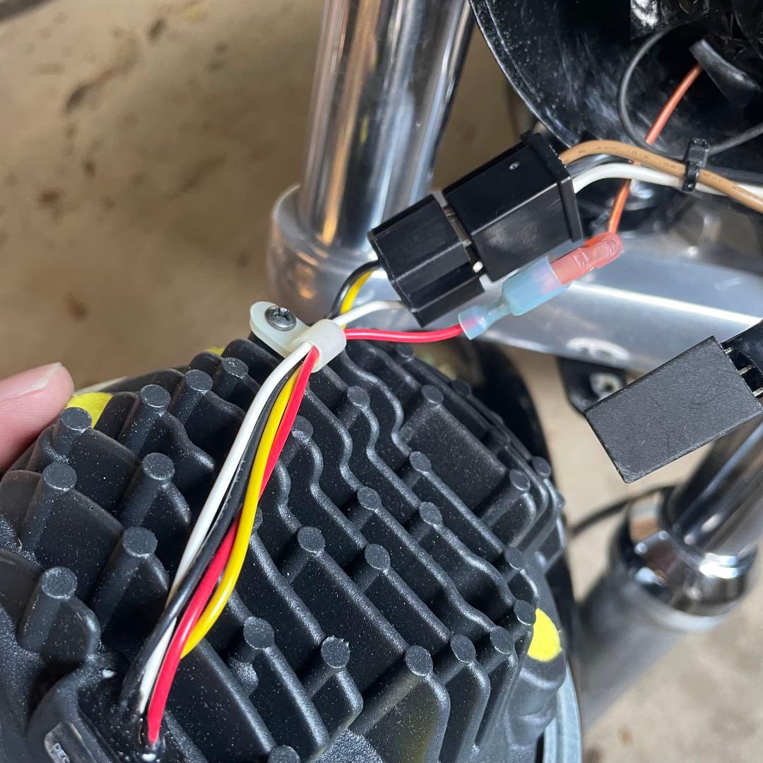 ハーレー純正LEDヘッドランプ　ハーレー純正オプションLEDヘッドランプ