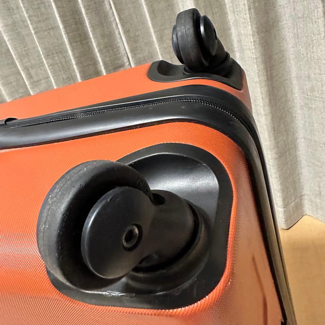 無印良品　キャリーケース　60L オレンジ系　大容量