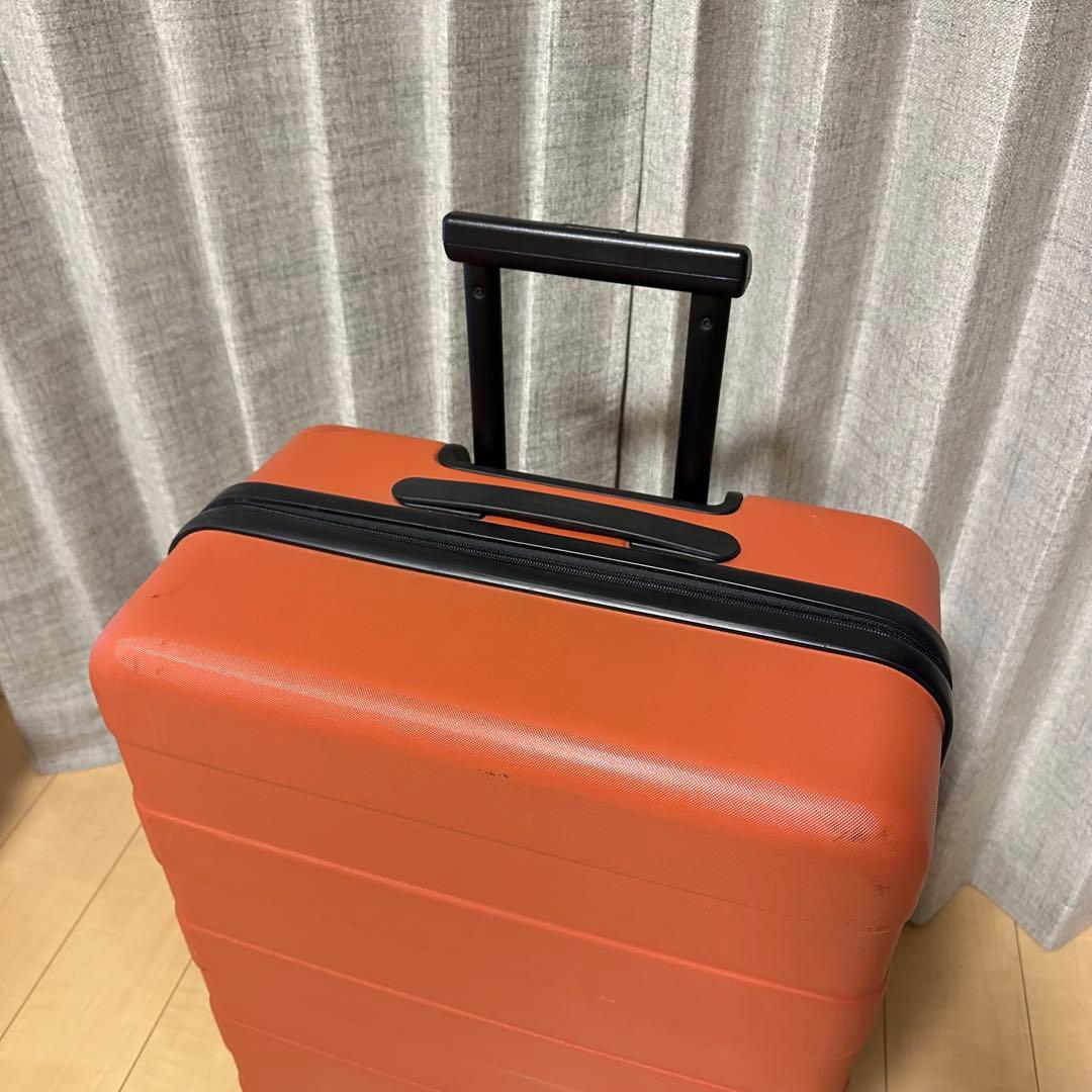 無印良品　キャリーケース　60L オレンジ系　大容量