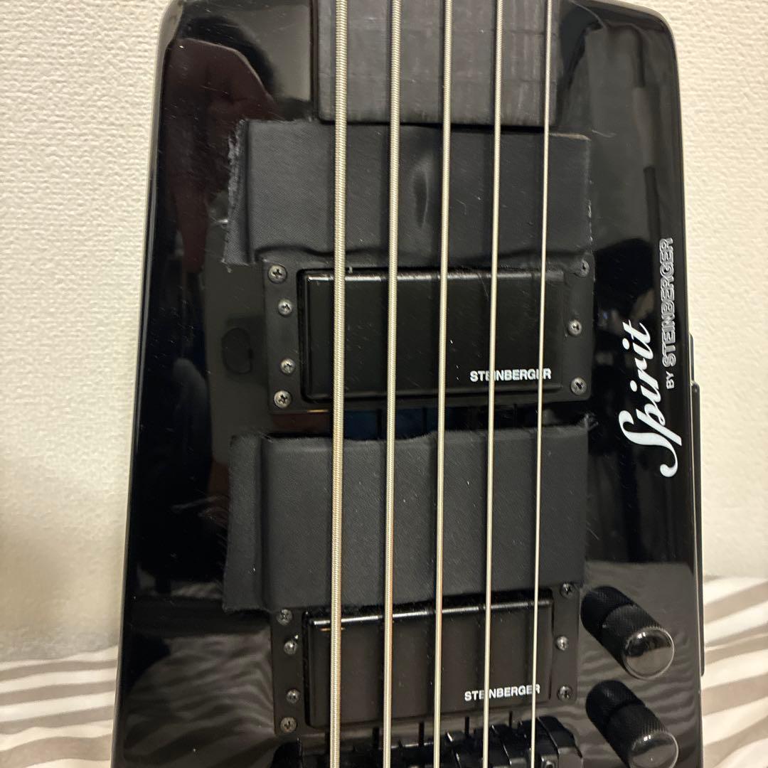 魔改造済み　五弦フレットレススタインバーガーベース