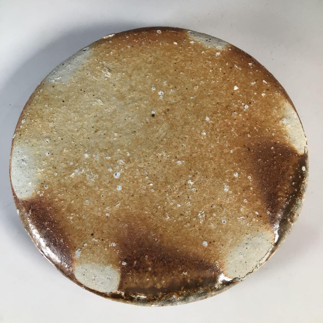 Ｎ４９３　水指　『信楽焼』『杉本忠(瑞峯)造』『胴締水指』　共箱　茶道具