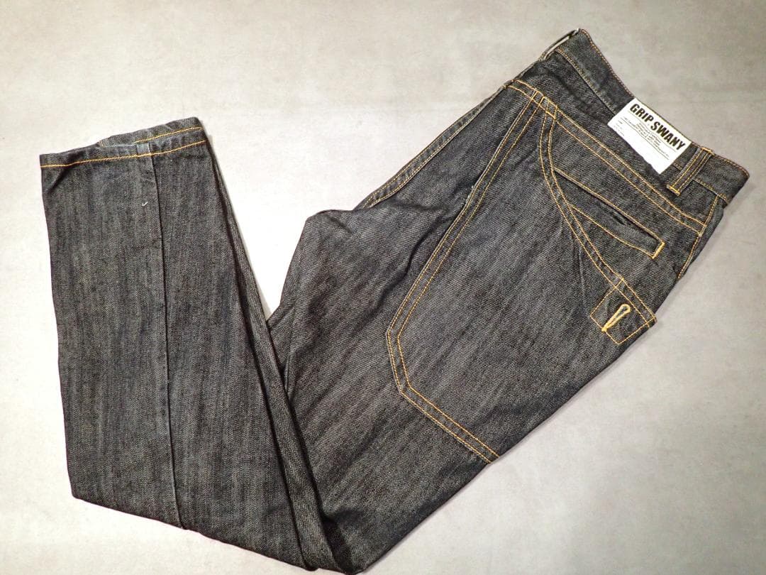 GRIP SWANY サルエルキャンプデニムパンツ GSPー34 Lサイズ 美品