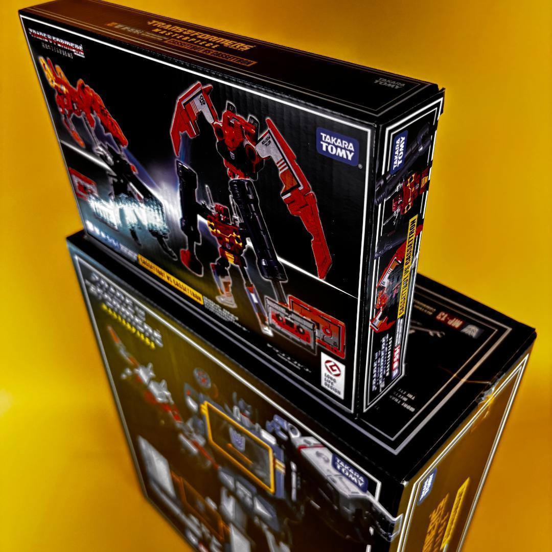 タカラトミー　トランスフォーマー　MP-13 Soundwave＋MP15／16