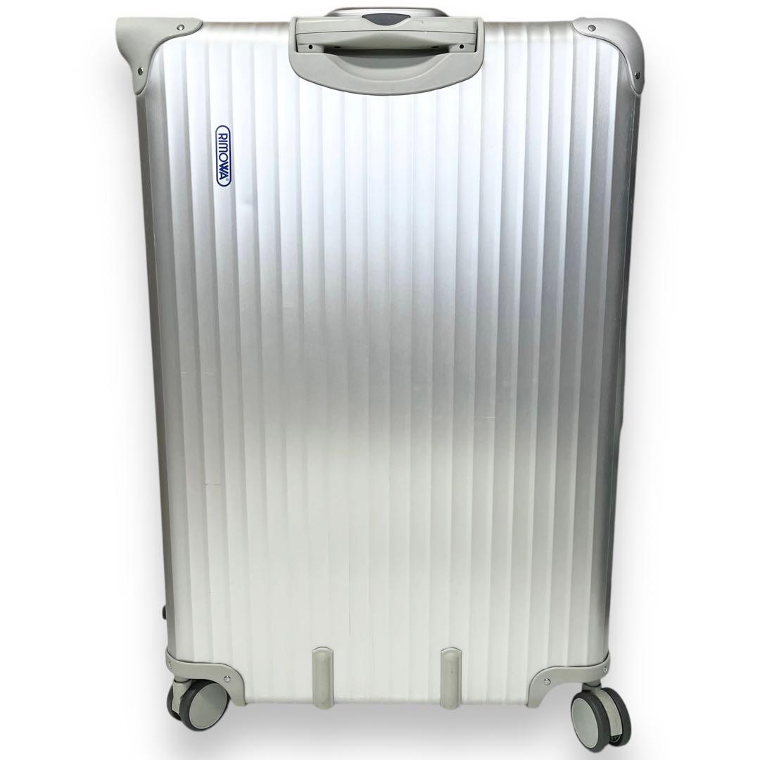 極美品・廃盤■リモワ 青ロゴ トパーズ 932.77 104L 4輪