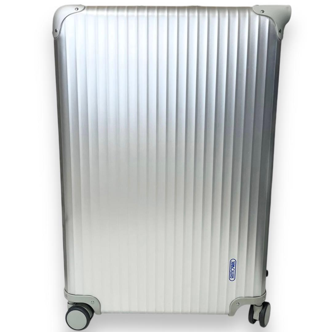 極美品・廃盤■リモワ 青ロゴ トパーズ 932.77 104L 4輪