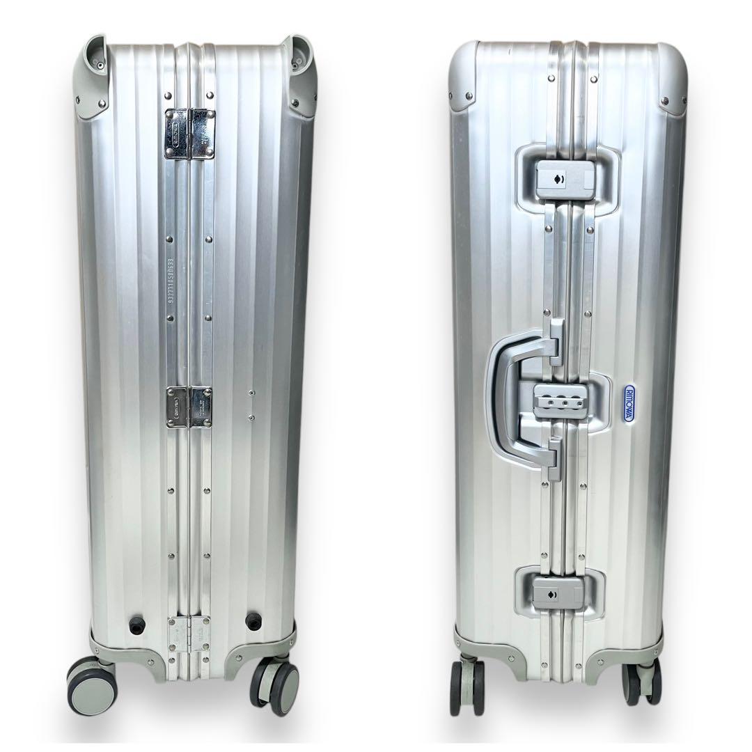 極美品・廃盤■リモワ 青ロゴ トパーズ 932.77 104L 4輪