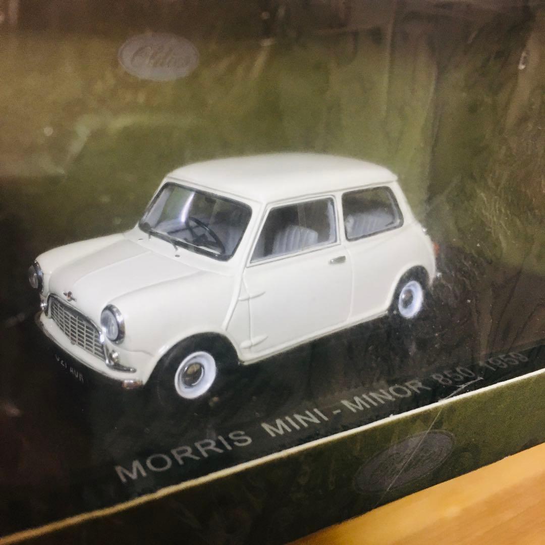 エブロ 1/43 モリス ミニクーパー マイナー 850 1959 ホワイト