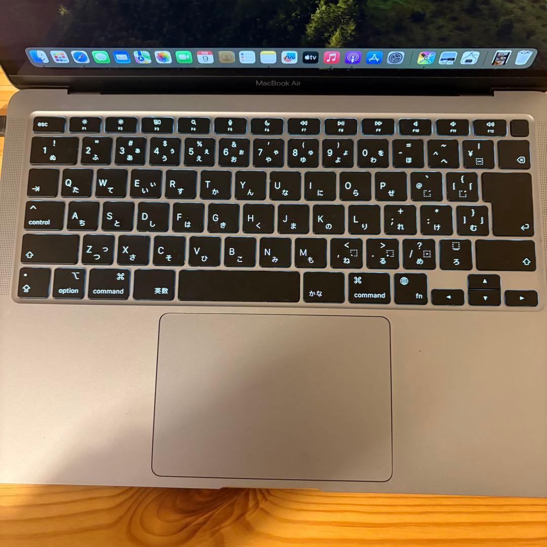 トラックパッド不良 MacBook Air M1 2020 8GB 518GB