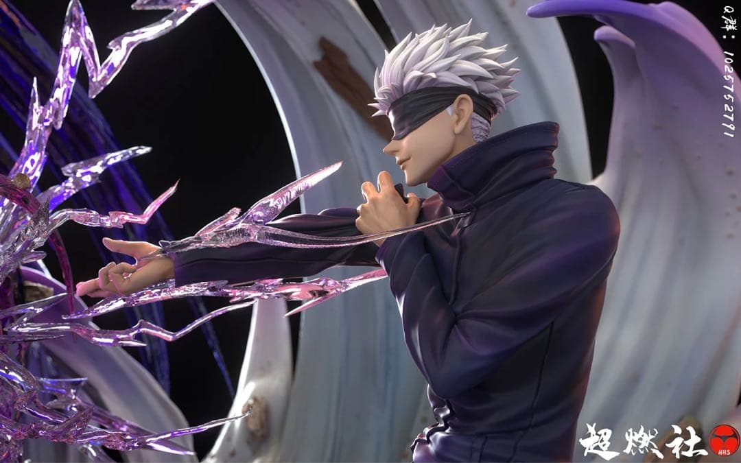 ☆稀少 HH 五条悟 茈 フィギュア ガレージキット 呪術廻戦 夏油傑 宿儺