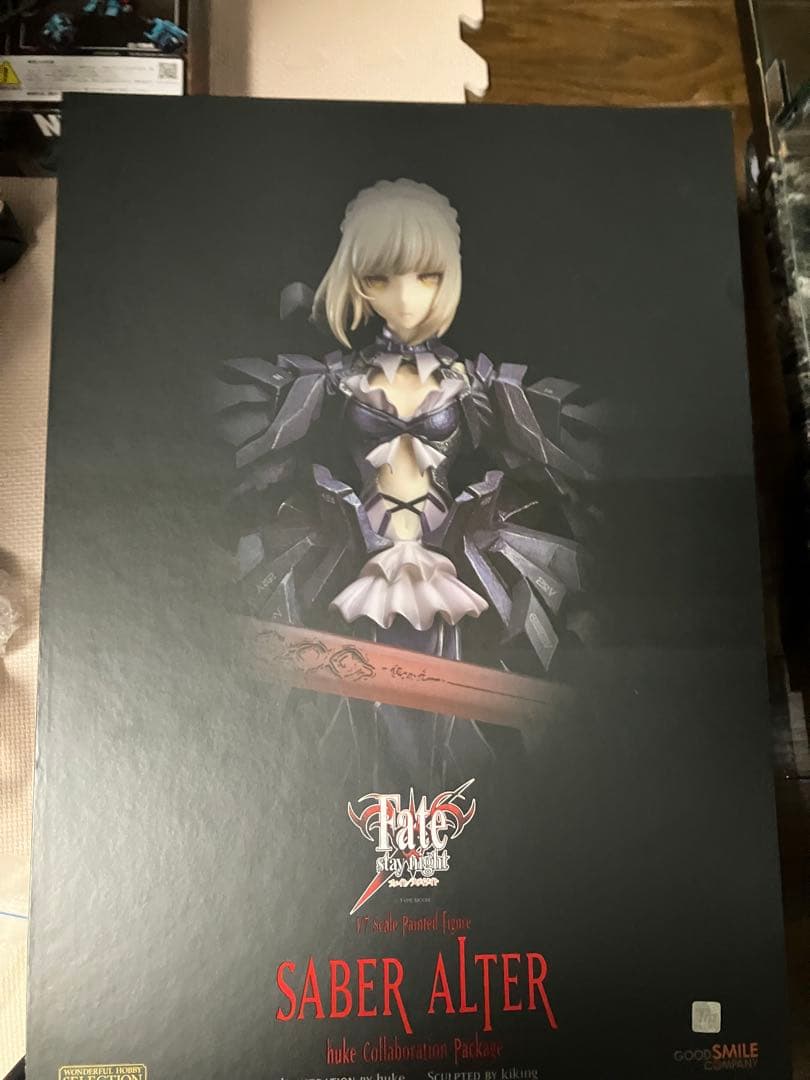 fate セイバーオルタ huke コラボパッケージ　fgo フィギュア