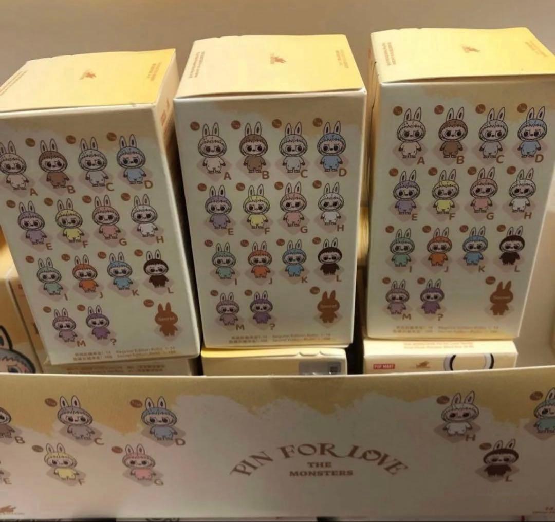 POP MART PIN FOR LOVE モンスター ぬいぐるみ3個セット