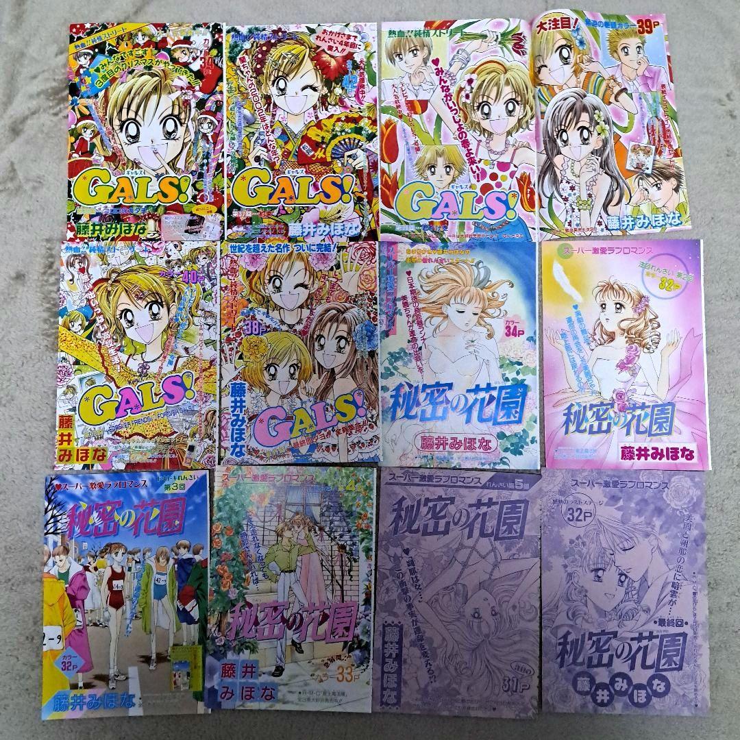 GALS!　秘密の花園　巻頭カラー　切り抜き