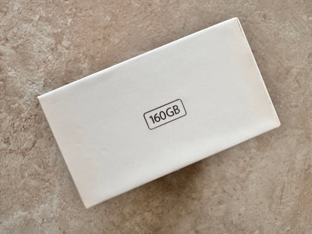 【極美品】Apple iPod classic 160GB MC293J/A