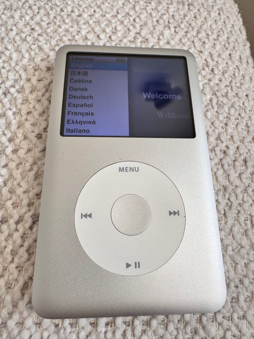 【極美品】Apple iPod classic 160GB MC293J/A
