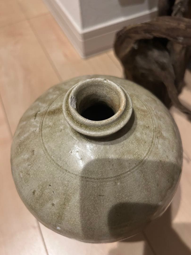 古瀬戸灰釉瓶子かも