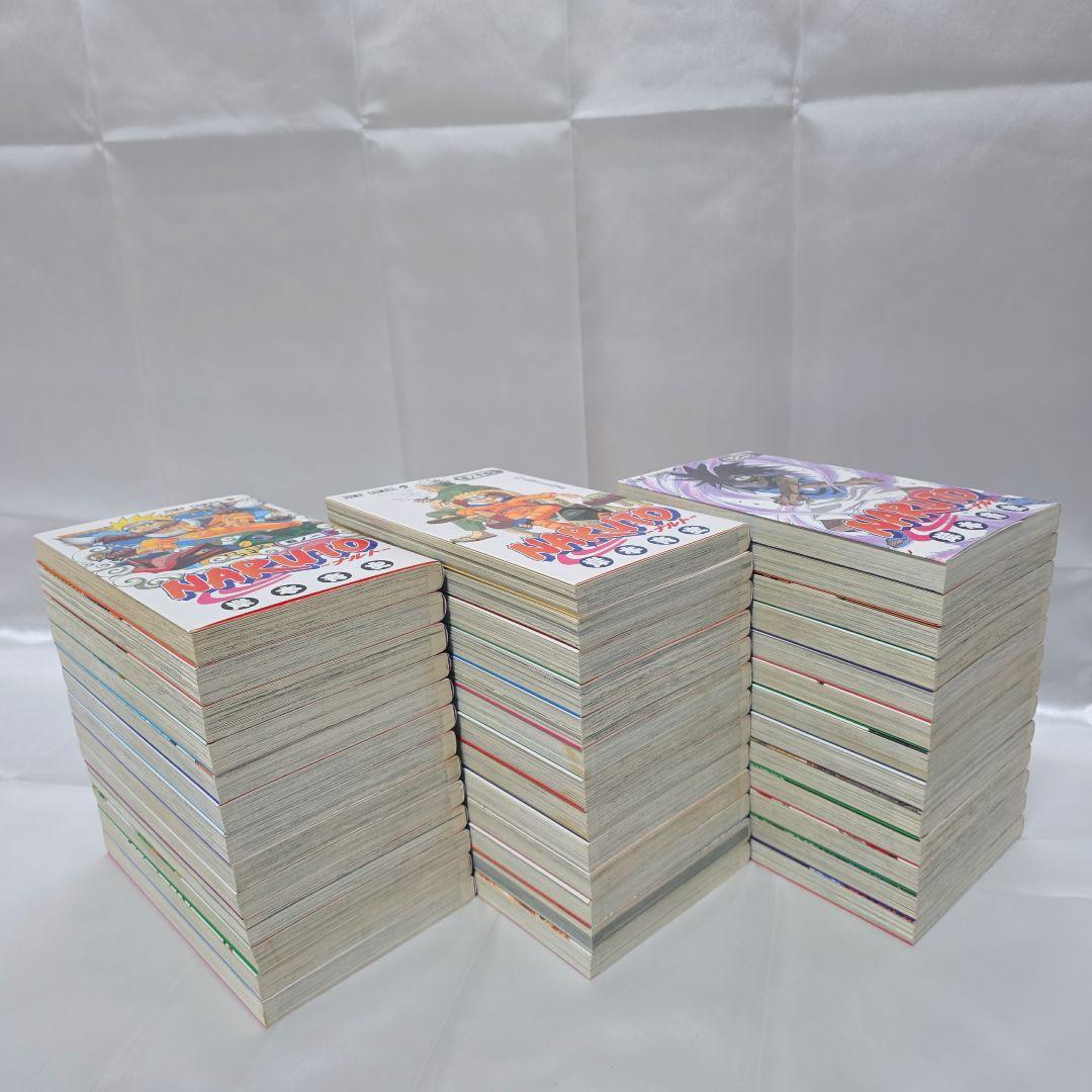 NARUTO 全72巻[完]+ボルト6冊セット全巻簡易クリーニング済み/N02