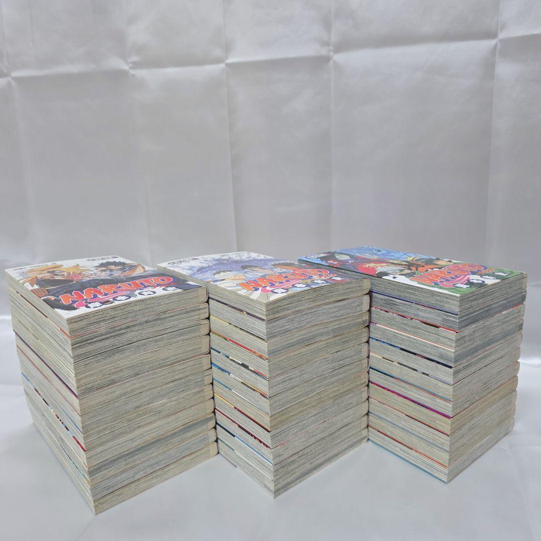 NARUTO 全72巻[完]+ボルト6冊セット全巻簡易クリーニング済み/N02
