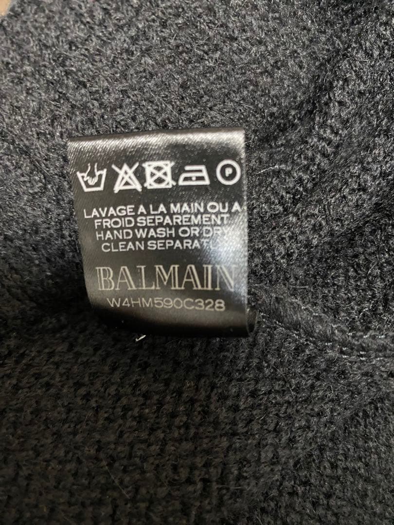 値下げ要相談◎バルマン★サルエルパンツ！ニット黒