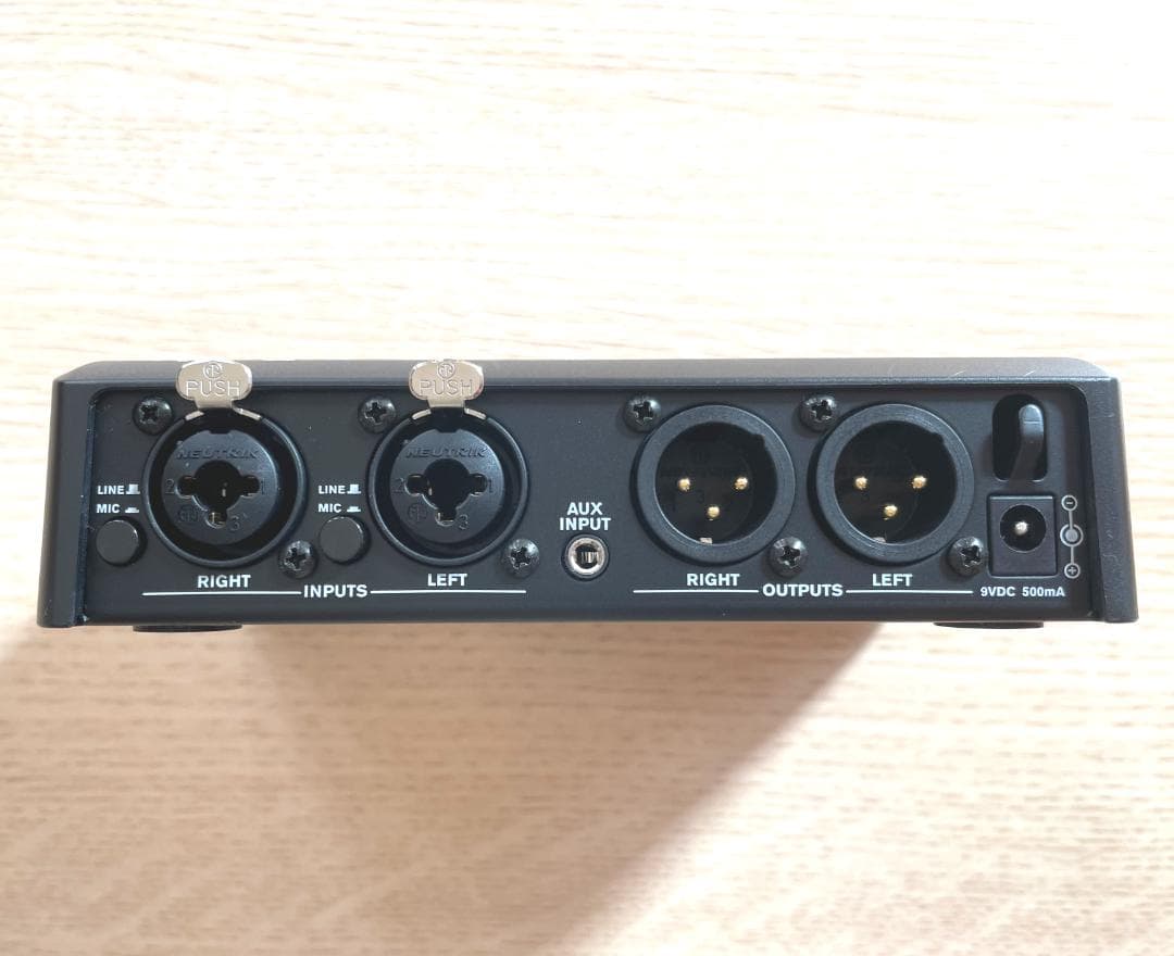 dbx goRack プロセッサー内蔵小型ミキサー