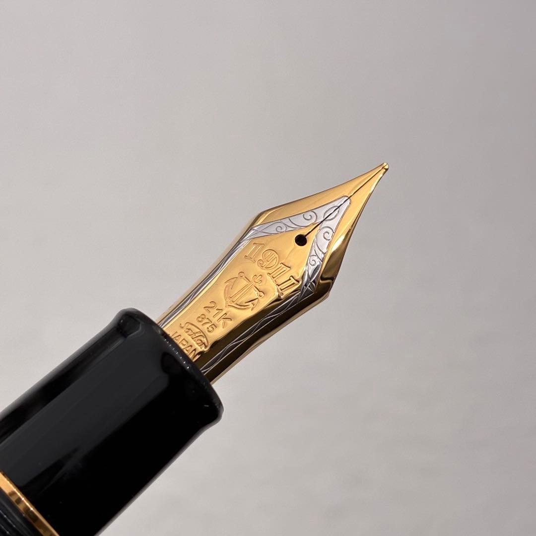 SAILOR セーラー万年筆 KOP 漆塗り 青 エボナイト 21K B