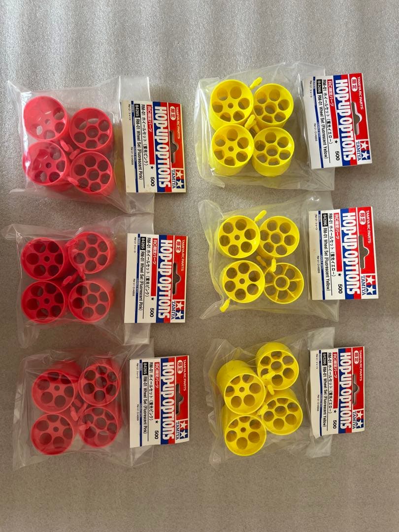 タミヤRM-01 スペアボディ 限定ホイール、タイヤホイールセット