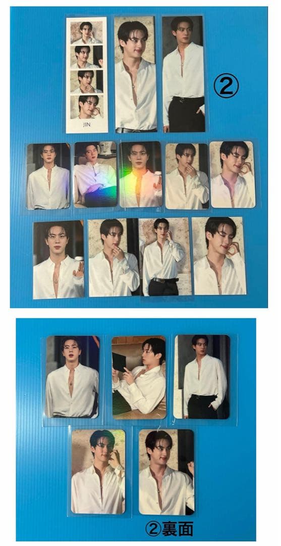 BTS Jungkookフィルムブックマーク・ホログラムフォトカード・ステッカー