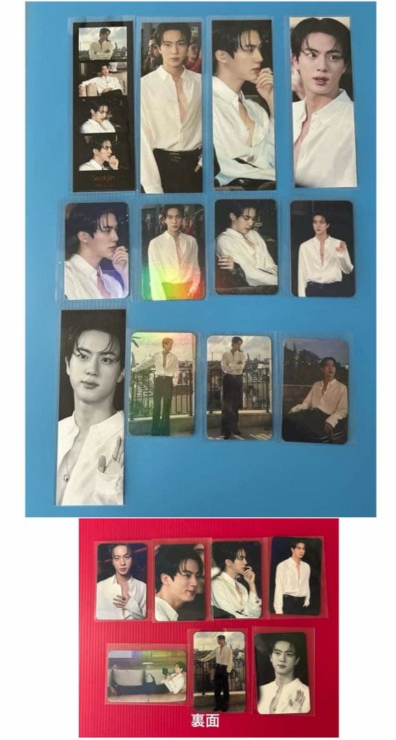BTS Jungkookフィルムブックマーク・ホログラムフォトカード・ステッカー